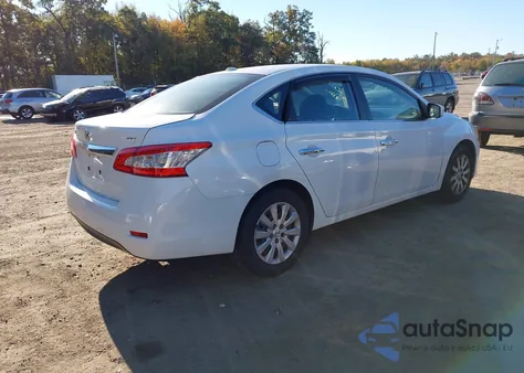 2015 Nissan Sentra Fe+ S/S/Sl/Sr/Sv z USA, uszkodzony, nr VIN 3N1AB7AP5FY276078
